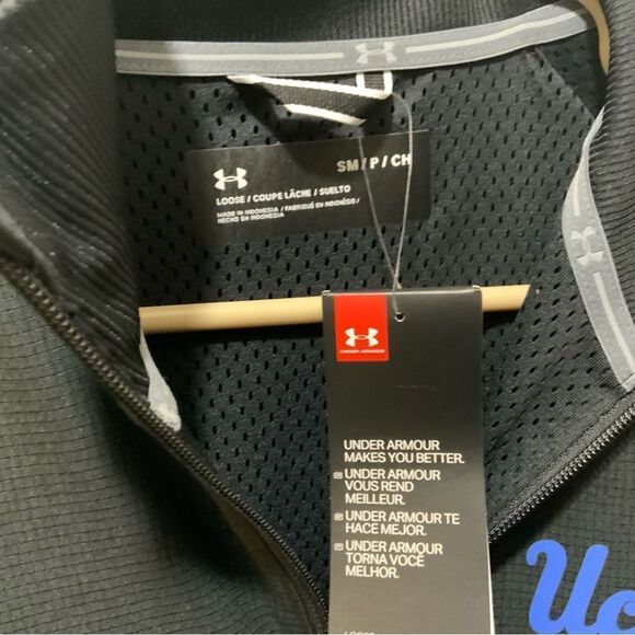 Under Armour UCLA Soft Zip-Up Blue Track Jacket Loose Fit | Women's Small - Picture 4 of 10